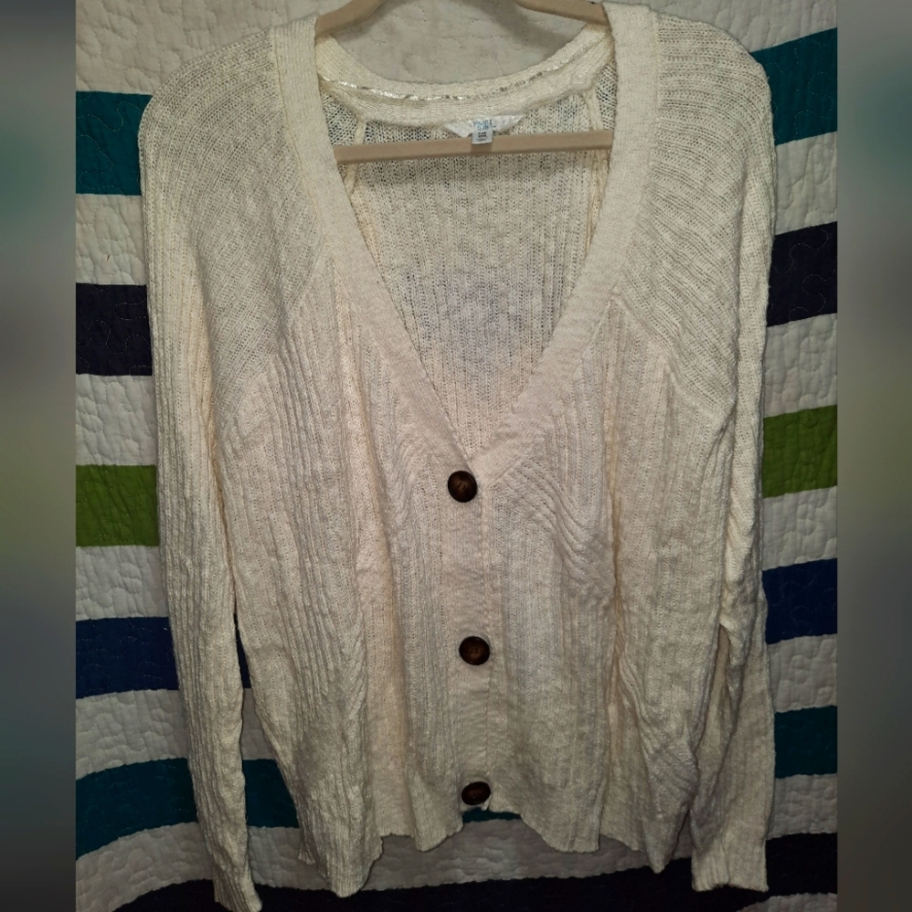 Time and True Womens Cardigan